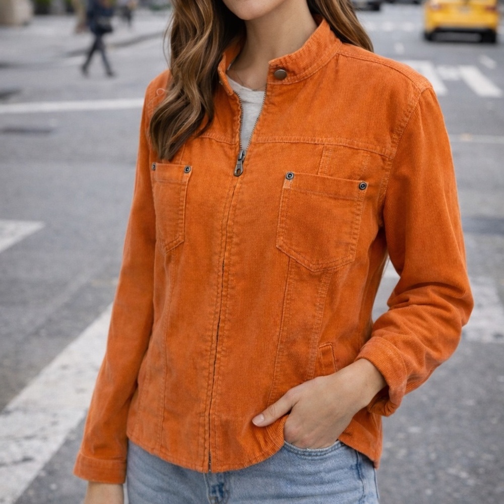 J. Jill Corduroy Jacket, Size 1,‎ 100% Cotton